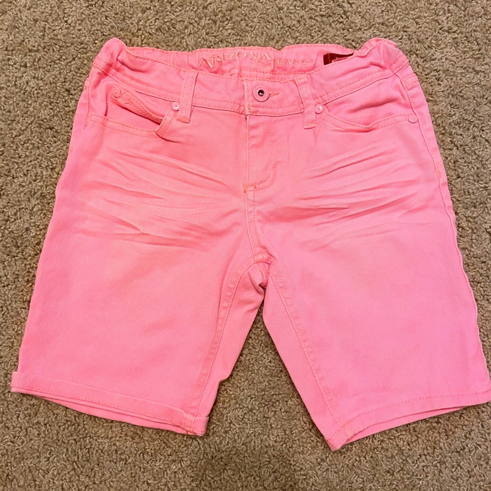 Girl’s Coral Arizona Jeans Bermuda Shorts
